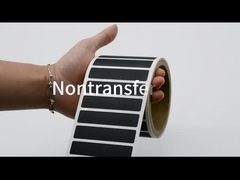 25mmx10mm υψηλής θερμοκρασίας αυτοκόλλητες ετικέτες 1mil λευκό ματ πολυμίδιο υλικό