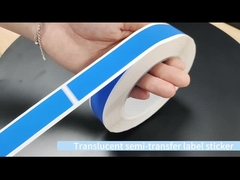 45um 1mil Ασφαλιστικό αυτοκόλλητο ασφαλείας Ασημένιο Ματ Μεγάλο υπολειμματικό