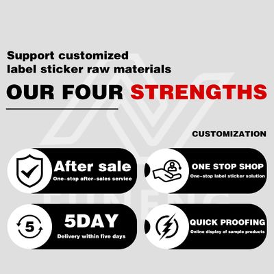 Custom Waterproof Cable Labels Industrial Strong Adhesive Stickers